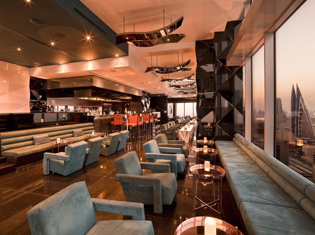 The Domain Bahrain Hotel And Spa - Adults Friendly 16 Years Plus 마나마 외부 사진 The 360° Sky Lounge